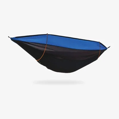 The Range Crua Outdoors Koala 1 Person Hammock for Backpacking and Hiking - Blue