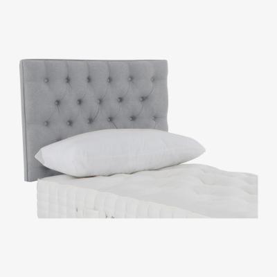 Furniture Village Hypnos - Wooburn Strutted Headboard - Single - Premium Simply Zinc