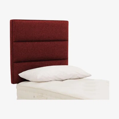 Furniture Village Hypnos - Bespoke Cadmore Strutted Headboard - Single - Red