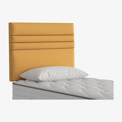 Furniture Village Silentnight - Breeze Strutted Headboard - Single - Orange