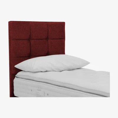 Furniture Village Hypnos - Bespoke Mia Floor Standing Headboard - Single - Red