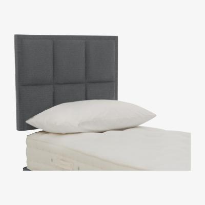 Furniture Village Hypnos - Riley Strutted Headboard - Single - Maestro Carbon