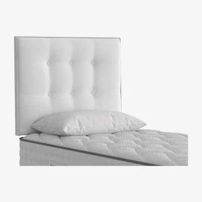 Furniture Village Coral Strutted Headboard - Single - Grey