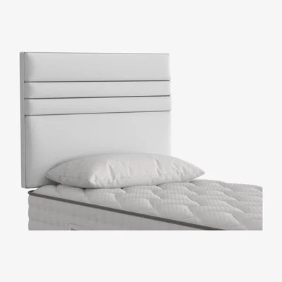 Furniture Village Silentnight - Breeze Strutted Headboard - Single - Grey