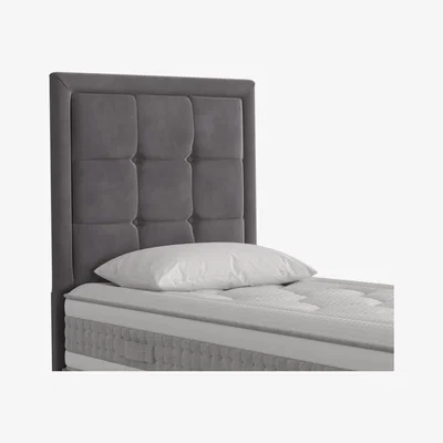 Furniture Village Mammoth - Julian Floor Standing Headboard - Single - Grey