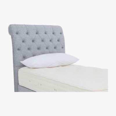 Furniture Village Hypnos - Prestwood Floor Standing Headboard - Single - Brooklyn Smoke