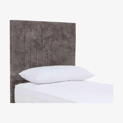 Furniture Village Sleep Story - Clancy Floor Standing Headboard - Single - Dapple Chocolate