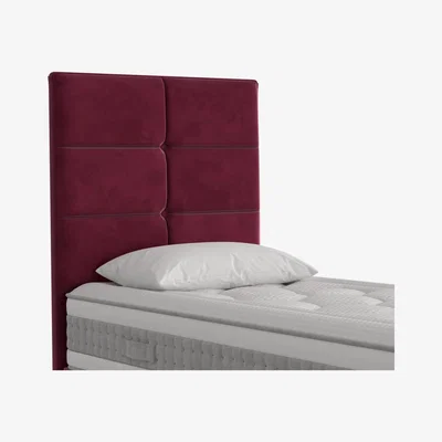 Furniture Village Mammoth - Steffie Floor Standing Headboard - Single - Purple