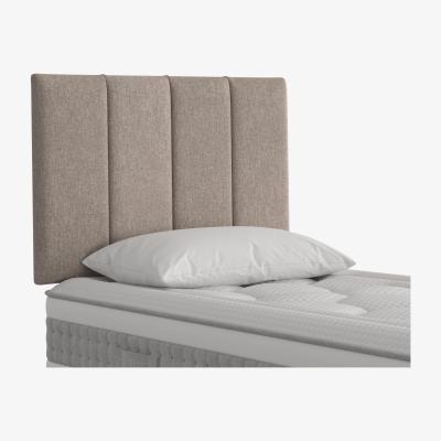 Furniture Village Mammoth - Peaches Strutted Headboard - Single - Beige