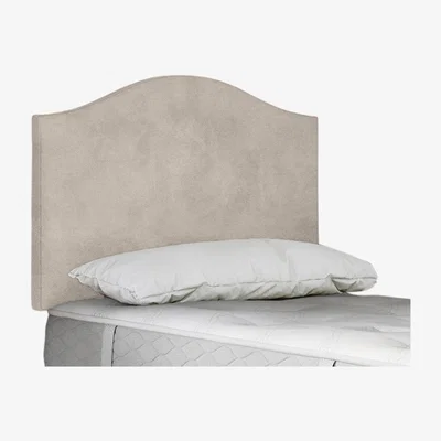 Furniture Village Sealy - Clyde Strutted Headboard - Single - Velvet Dove