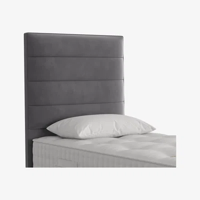 Furniture Village Sleep Story - Horizon Floor Standing Headboard - Single - Grey