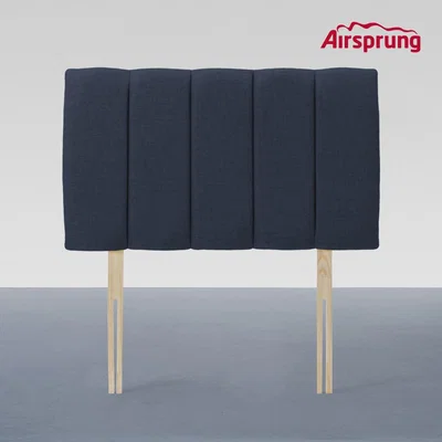 Furniture123 Airsprung Corston Single Linoso Headboard - Midnight Blue