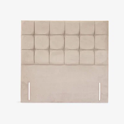 John Lewis TEMPUR® Holdenby Full Depth Headboard, Single, Ecru