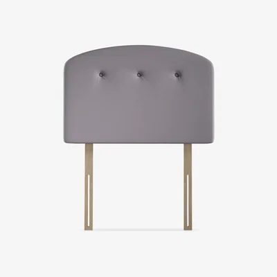 John Lewis John Lewis & Partners Grace Strutted Upholstered Headboard, Single
