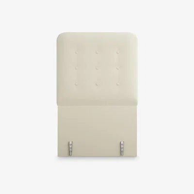 John Lewis Vispring Clio Full Depth Upholstered Headboard, Single, FSC-Certified (Chipboard)