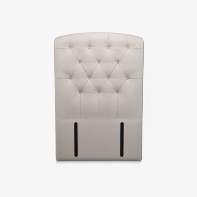 John Lewis John Lewis & Partners Rouen Full Depth Upholstered Headboard, Single