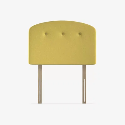 John Lewis John Lewis & Partners Grace Strutted Upholstered Headboard, Single