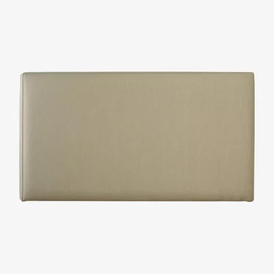 John Lewis John Lewis & Partners Savoy Guest Bed Headboard, Small Single, Topaz Beige