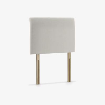 John Lewis John Lewis & Partners Bedford Upholstered Headboard, Single, Topaz Beige