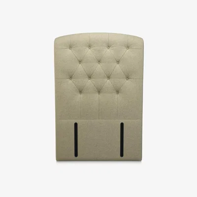 John Lewis John Lewis & Partners Rouen Full Depth Upholstered Headboard, Single