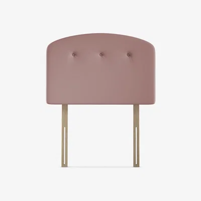 John Lewis John Lewis & Partners Grace Strutted Upholstered Headboard, Single
