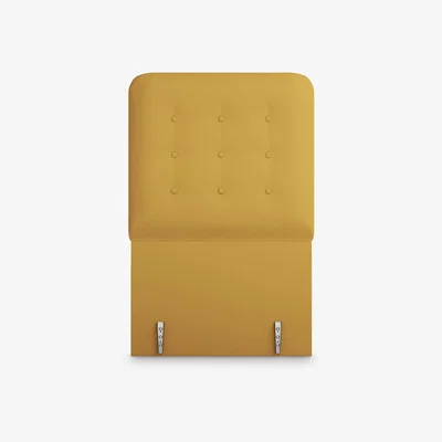 John Lewis Vispring Clio Full Depth Upholstered Headboard, Single, FSC-Certified (Chipboard)