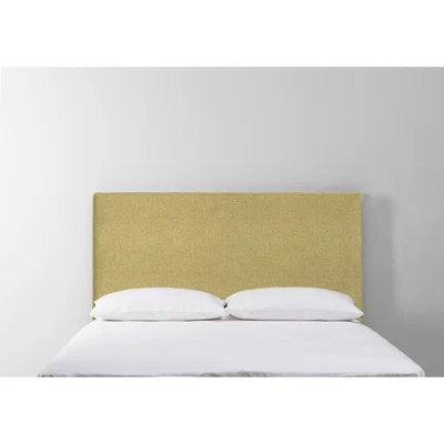 Perch and Parrow Calvin 3' Single Size Headboard in Trombone Yellow