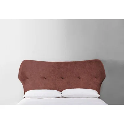 Perch and Parrow Jean 3' Single Size Headboard in Cinnamon Latte