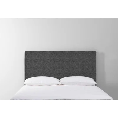 Perch and Parrow Calvin 3' Single Size Headboard in Hola Black