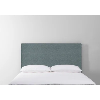 Perch and Parrow Calvin 3' Single Size Headboard in Caspian Blue