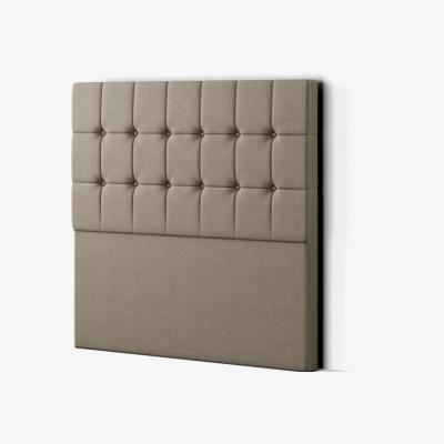 The Range Venezia Headboard Floor Standing  Matching Buttons Malham Weave - Mink / Single
