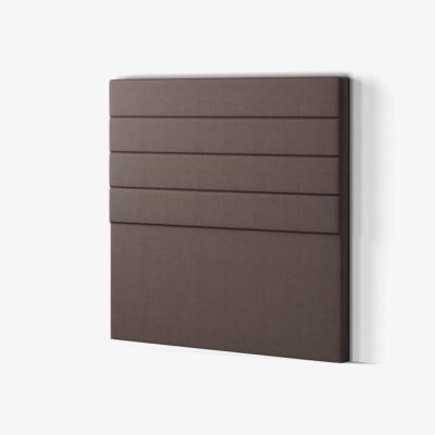 The Range George Headboard Floor Standing Malham Weave - Slate / Single