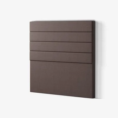 The Range George Headboard Floor Standing Malham Weave - Slate / Single