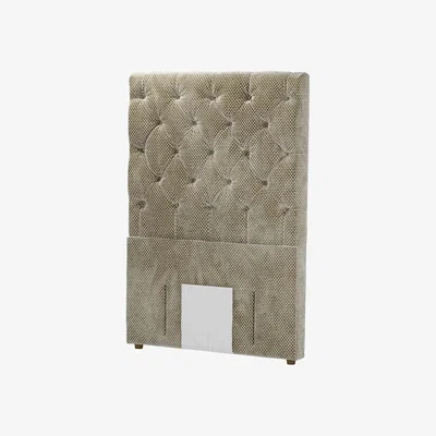 Sofa.com Standalone Rosalie 130cm Single Headboard in Cappuccino Bubble Velvet - sofa.com