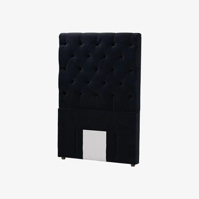 Sofa.com Standalone Rosalie 130cm Single Headboard in Pitch Smart Cotton - sofa.com