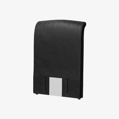 Sofa.com Standalone Thea Single Headboard in Smoke Soft Leather - sofa.com