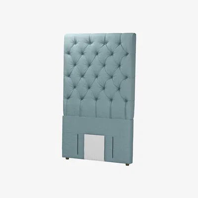 Sofa.com Standalone Rosalie 150cm Single Headboard in Lagoon Brushed Linen Cotton - sofa.com