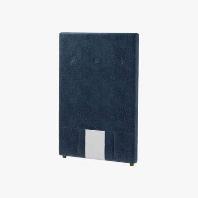 Sofa.com Standalone Avery 130cm Single Headboard in Portland blue Brushstroke - sofa.com