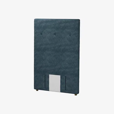 Sofa.com Standalone Avery 130cm Single Headboard in Kingfisher Soft Chenille - sofa.com