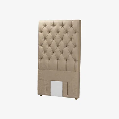 Sofa.com Standalone Rosalie 150cm Single Headboard in Coconut Soft Leather - sofa.com