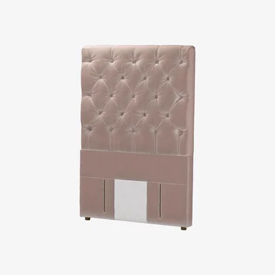 Sofa.com Standalone Rosalie 130cm Single Headboard in Orchid Cotton Matt Velvet - sofa.com