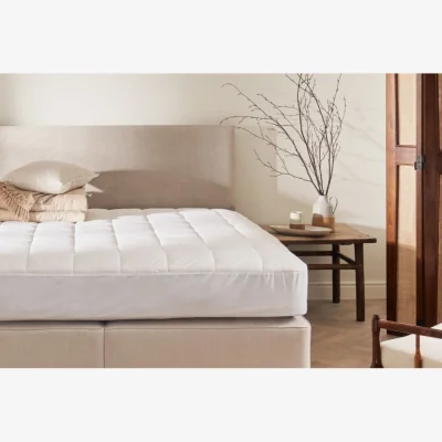 And So To Bed Vispring Luxury Skirted Mattress Protector