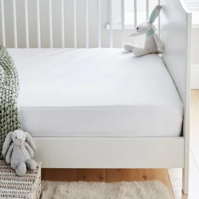 Dunelm Fogarty Little Sleepers Waterproof Cotton Mattress Protector