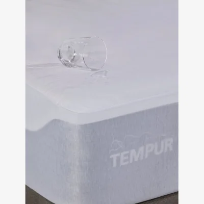 Dunelm Tempur Home Cooling Mattress Protector White
