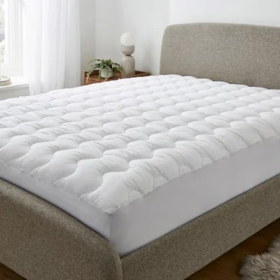 Dunelm Fogarty Cool Sleep Mattress Topper White