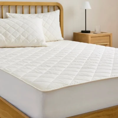 Dunelm Fogarty Unbleached Wool Mattress Protector