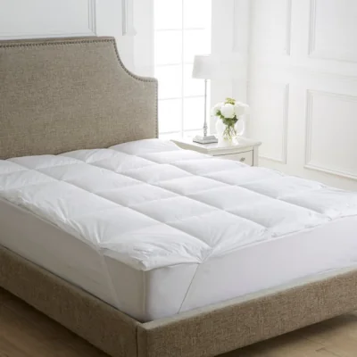 Dunelm Dorma Full Forever Anti Allergy Mattress Topper White