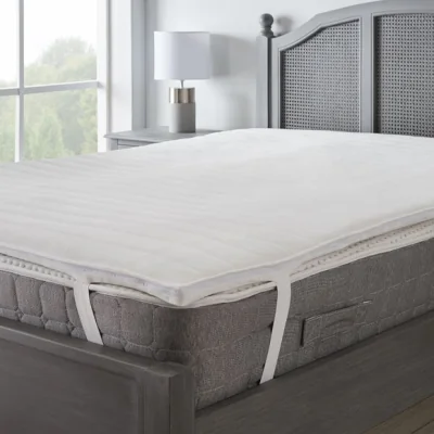 Dunelm Cooler Than Memory Foam Mattress Topper White