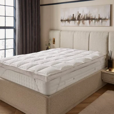 Dunelm Hotel Down Rich Dual Layer Feather Topper