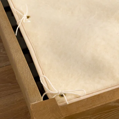 Feather & Black Vispring Wool Mattress Pad, King